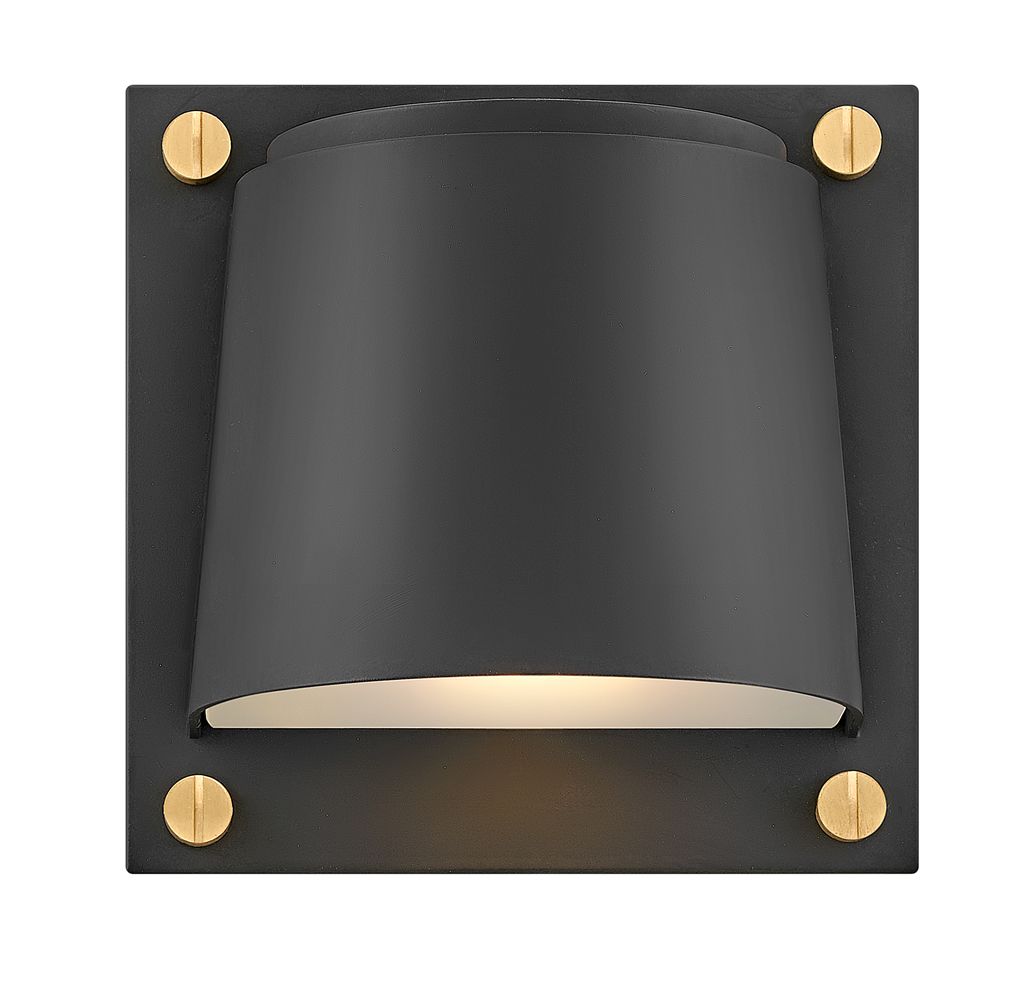 Image 4 Hinkley Scout 6 1/2" High Black LED Outdoor Wall Light more views