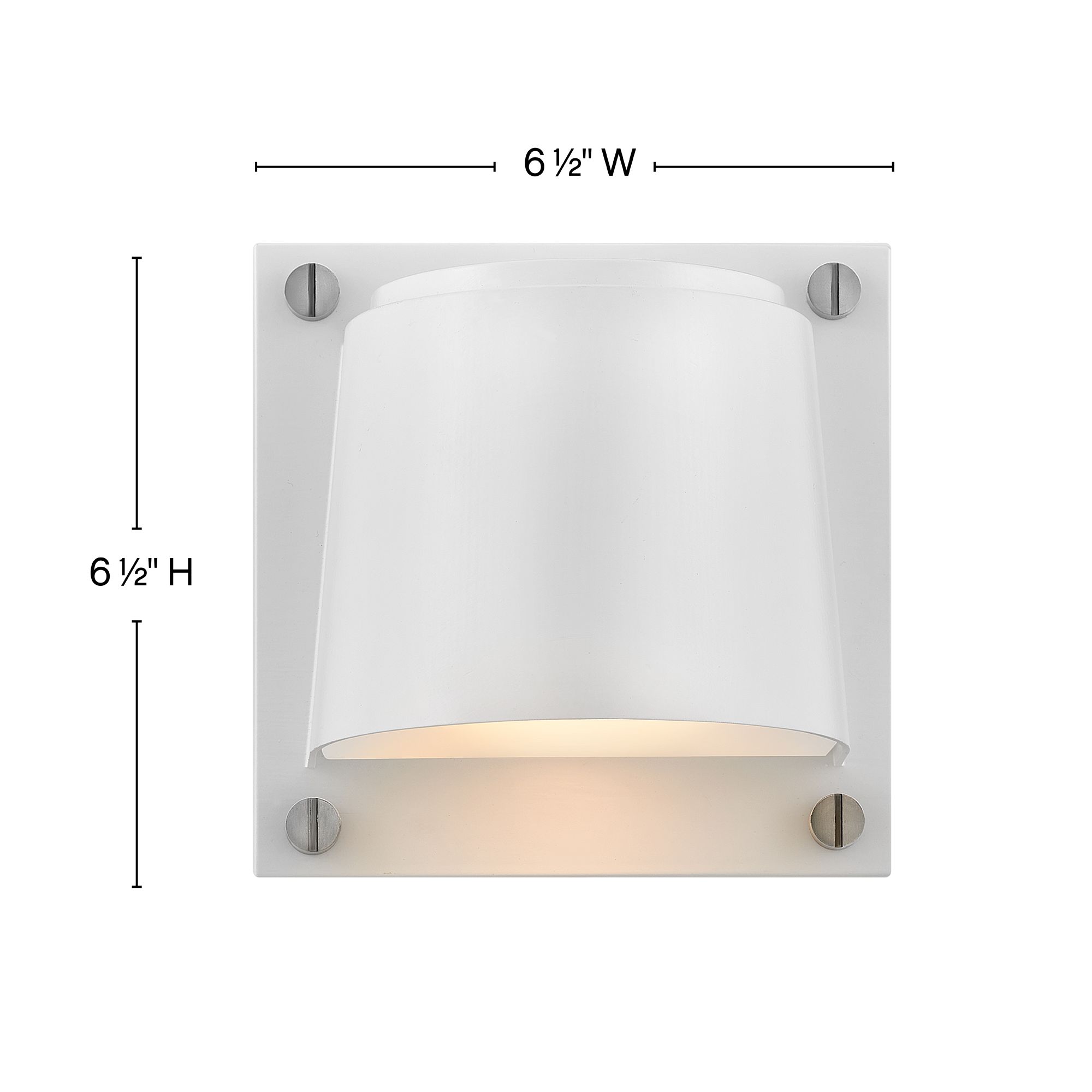 Image 5 Hinkley Scout 6 1/2" High Satin White LED Outdoor Wall Light more views