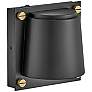 Hinkley Scout 6 3/4" High Black Metal LED Wall Sconce