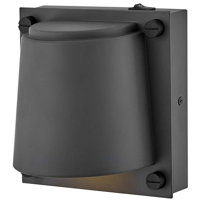Image 1 Hinkley Scout 6 3/4" High Dark Matte Gray LED Wall Sconce