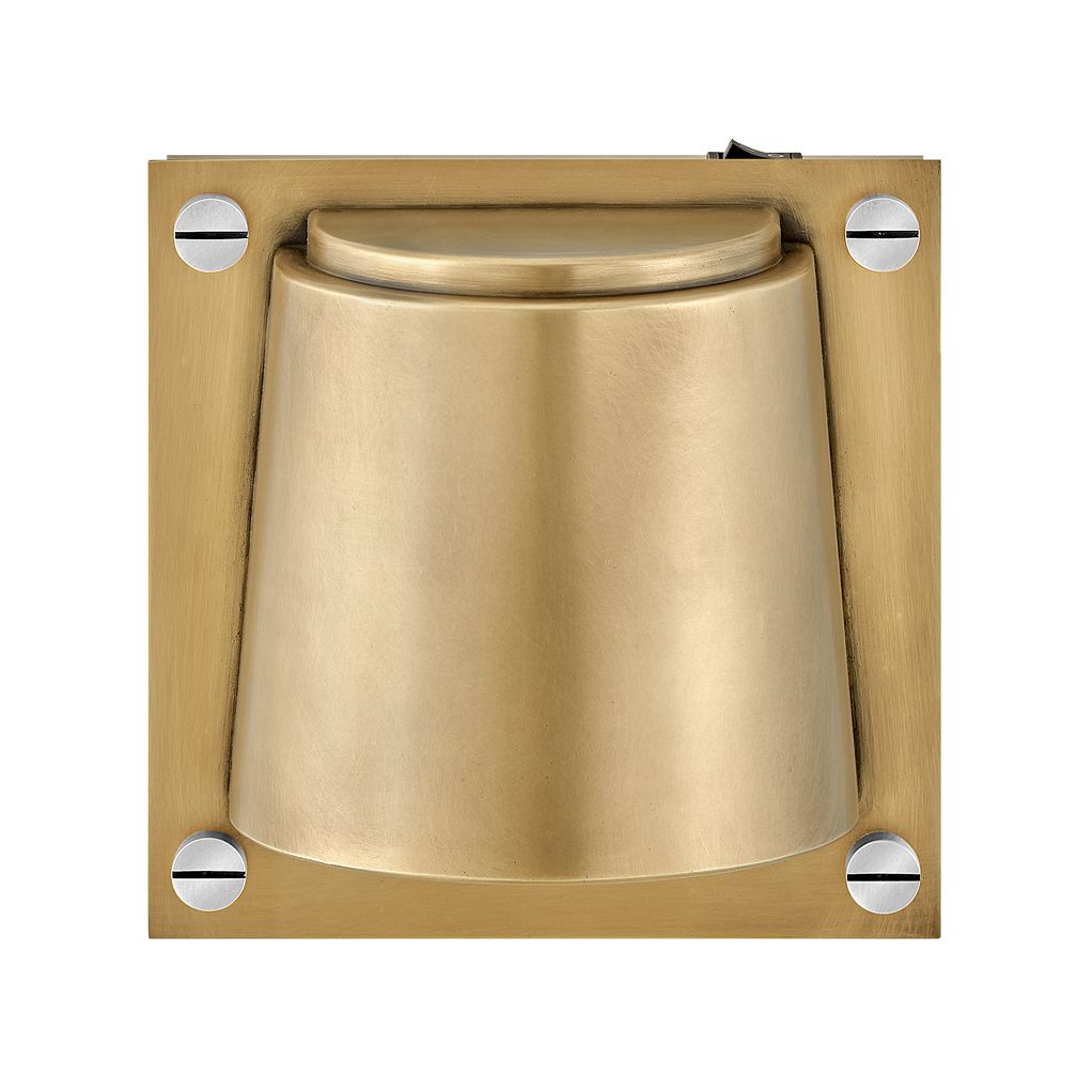 Image 3 Hinkley Scout 6 3/4" High Heritage Brass LED Wall Sconce more views
