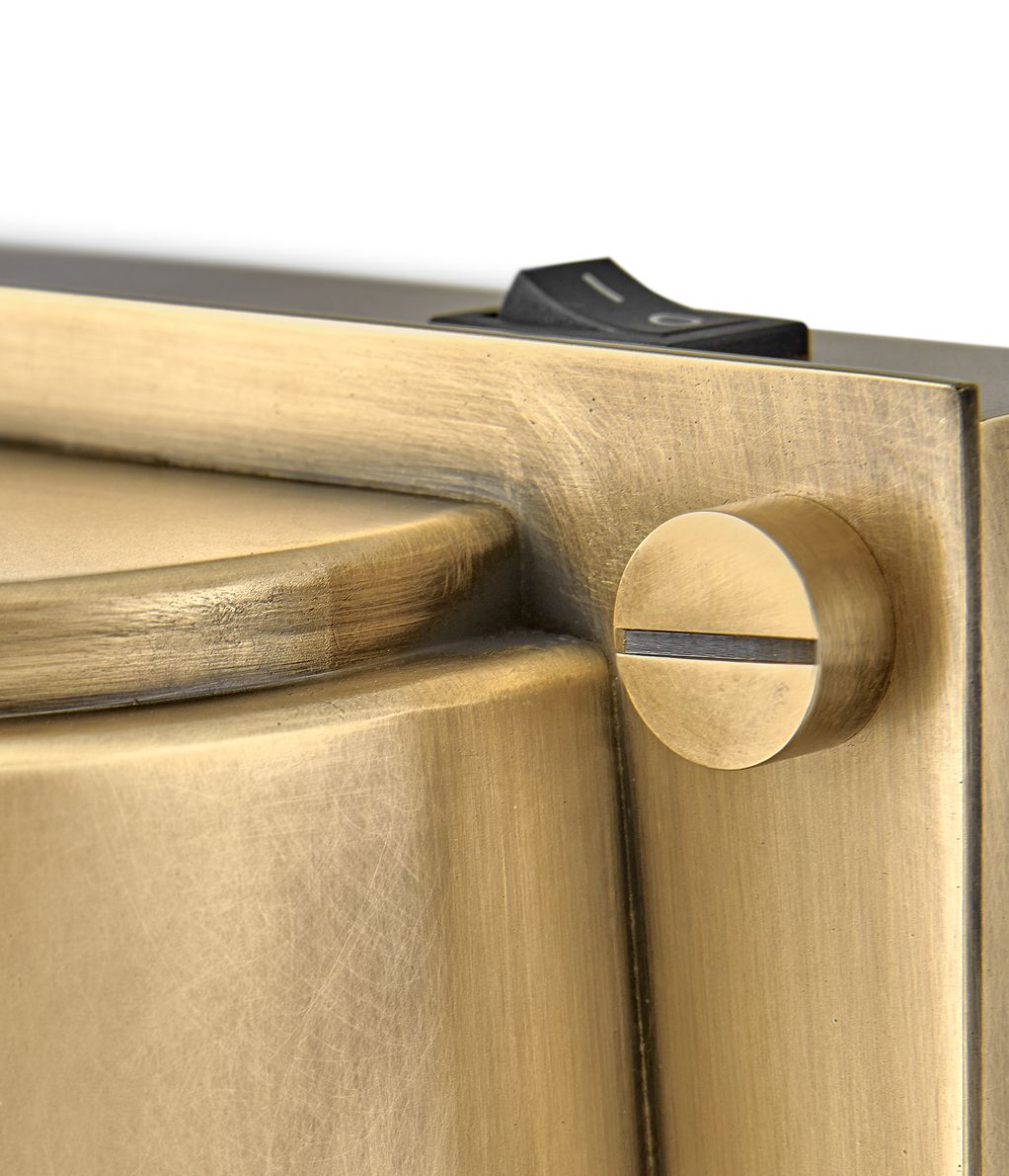 Image 6 Hinkley Scout 6 3/4" High Heritage Brass LED Wall Sconce more views