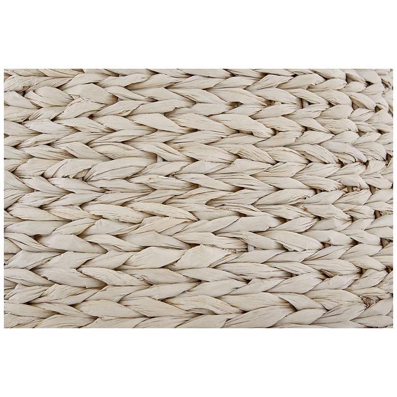 Image 7 Hinkley Seabrook 24" Wide White Seagrass Shade Pendant Chandelier more views