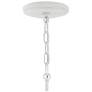 Hinkley Seabrook 24" Wide White Seagrass Shade Pendant Chandelier