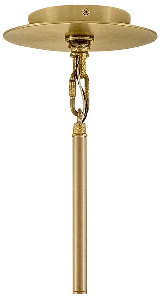 Hinkley Selene 48" Lacquered Brass 18-Light Multi-Tier Ring Chandelier