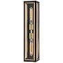 1_Hinkley Shaw 22 "High Black and Heritage Brass 2-Light Wall Sconce