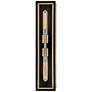 6_Hinkley Shaw 22 "High Black and Heritage Brass 2-Light Wall Sconce more views