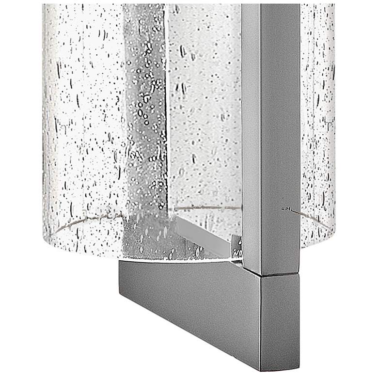 Image 5 Hinkley Shelter 12" High Hematite LED Outdoor Wall Light more views