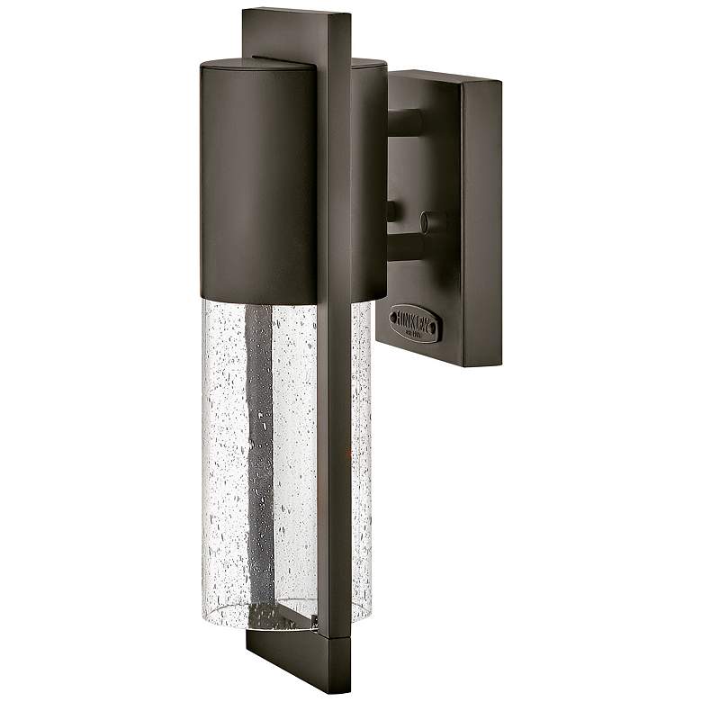 Image 1 Hinkley Shelter 12"H Buckeye Bronze LED Outdoor Wall Light