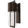 2_Hinkley Shelter 15 1/2" High Buckeye Bronze LED Outdoor Wall Light more views