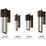 6_Hinkley Shelter 15 1/2" High Buckeye Bronze LED Outdoor Wall Light more views