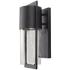 Hinkley Shelter 15 1/2" High Modern Black LED Outdoor Wall Light