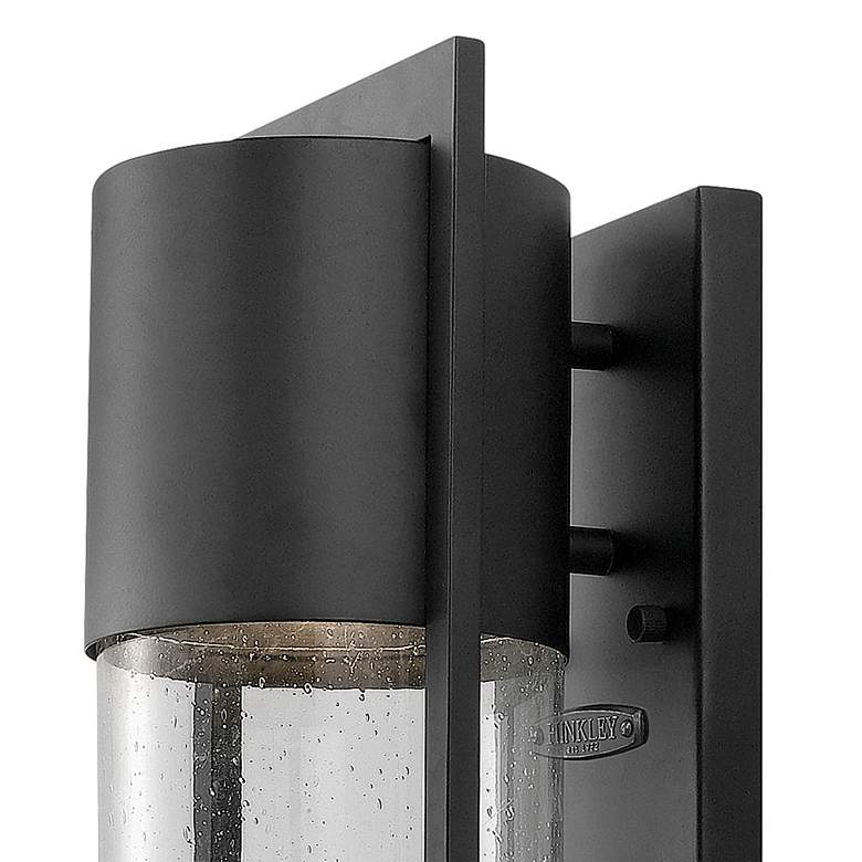 Image 2 Hinkley Shelter 20 1/2" High Black LED Outdoor Wall Light more views