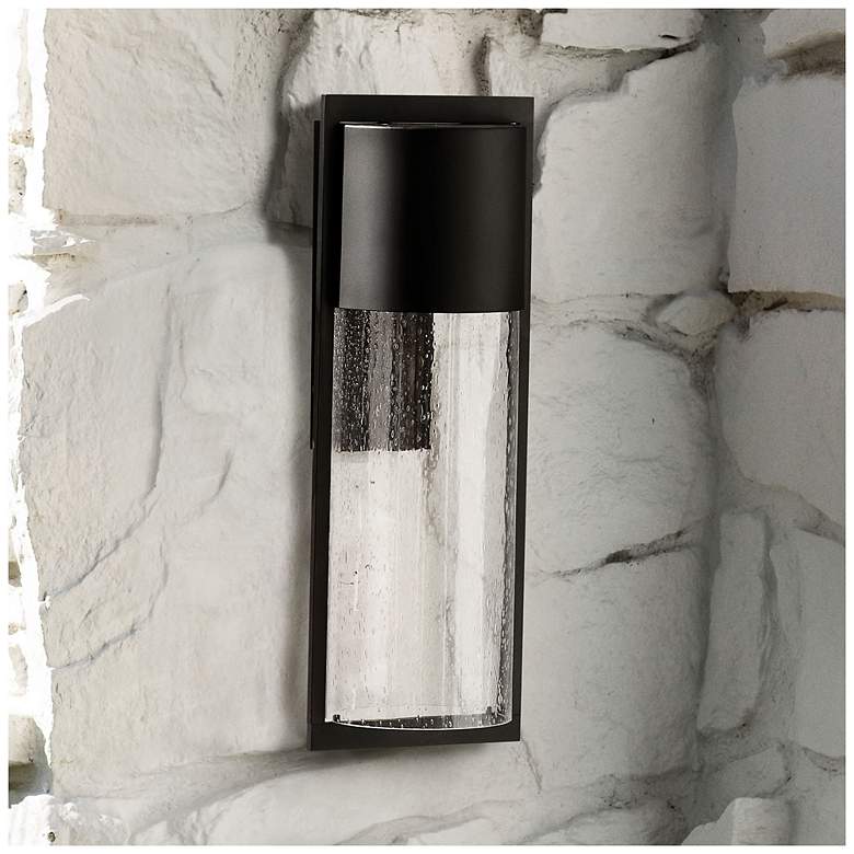 Image 1 Hinkley Shelter 20 1/2" High Buckeye Bronze LED Outdoor Wall Light