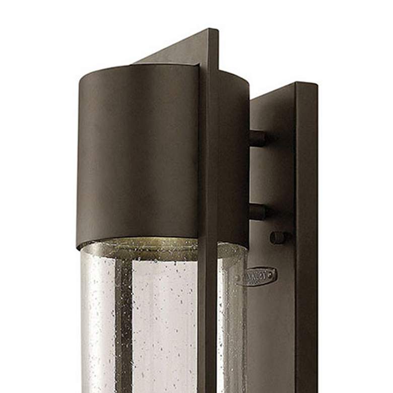 Image 3 Hinkley Shelter 20 1/2" High Buckeye Bronze LED Outdoor Wall Light more views