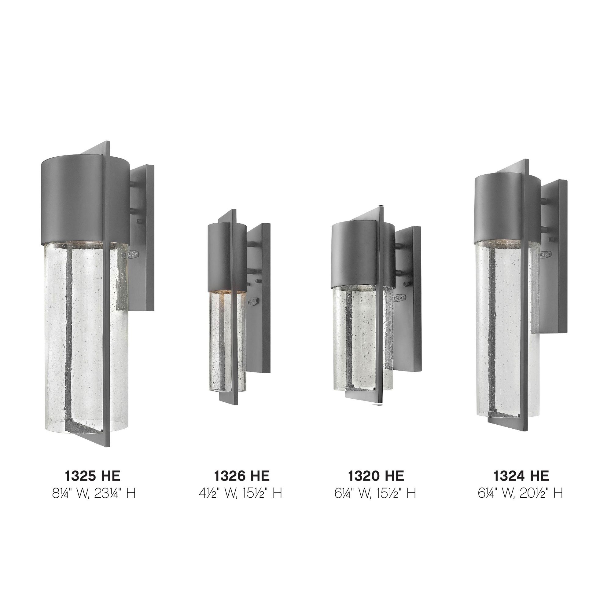 Image 6 Hinkley Shelter 20 1/2"H Hematite LED Outdoor Wall Light more views