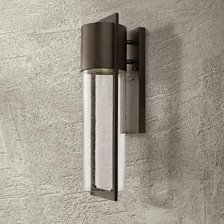 Image 1 Hinkley Shelter 20 1/2"H LED Buckeye Outdoor Wall Light
