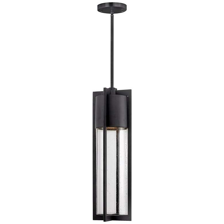 Image 2 Hinkley Shelter 21 3/4" High Black LED Outdoor Hanging Light