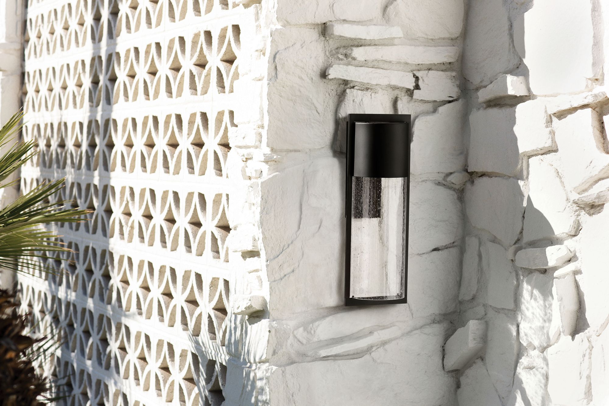 Hinkley Shelter 23 1/4" High Black LED Outdoor Wall Light in scene