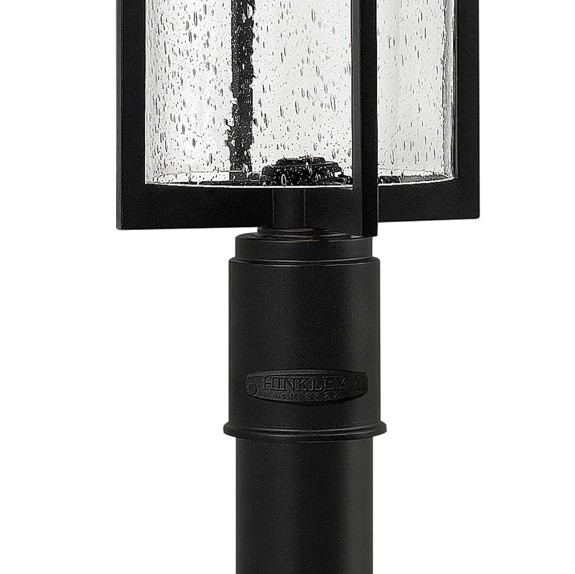 Image 5 Hinkley Shelter 27 3/4" High Black LED Outdoor Post Light more views