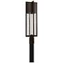 1_Hinkley Shelter 27 3/4" High Buckeye Bronze LED Outdoor Post Light
