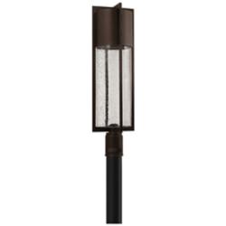 Hinkley Shelter 27 3/4" High Buckeye Bronze LED Outdoor Post Light