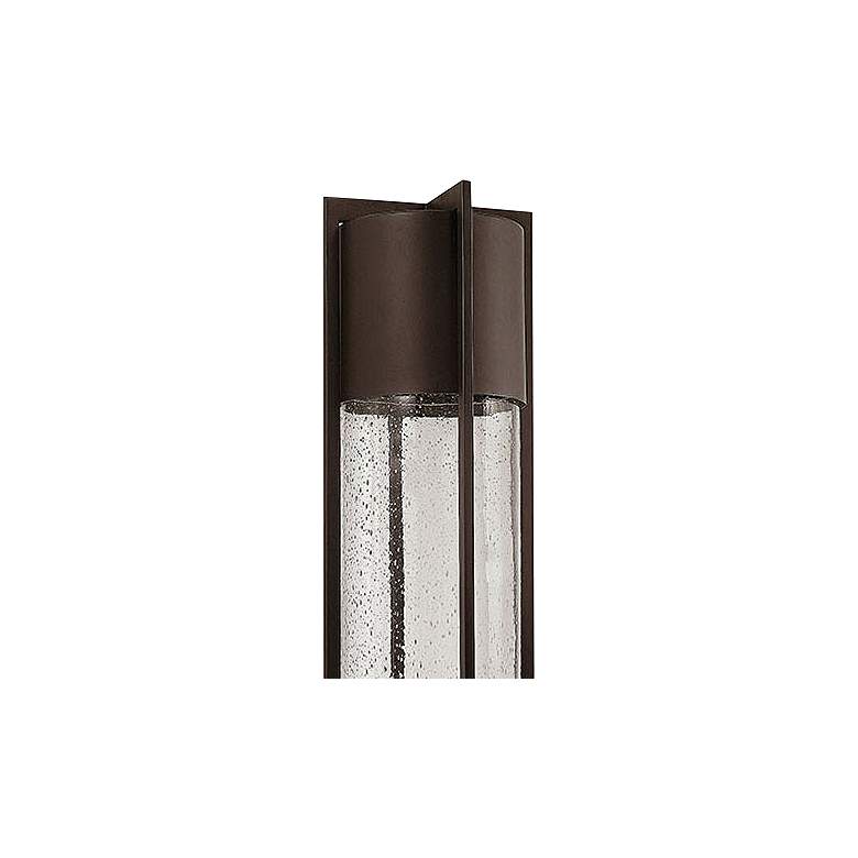 Image 2 Hinkley Shelter 27 3/4" High Buckeye Bronze LED Outdoor Post Light more views
