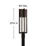 4_Hinkley Shelter 27 3/4" High Buckeye Bronze LED Outdoor Post Light more views