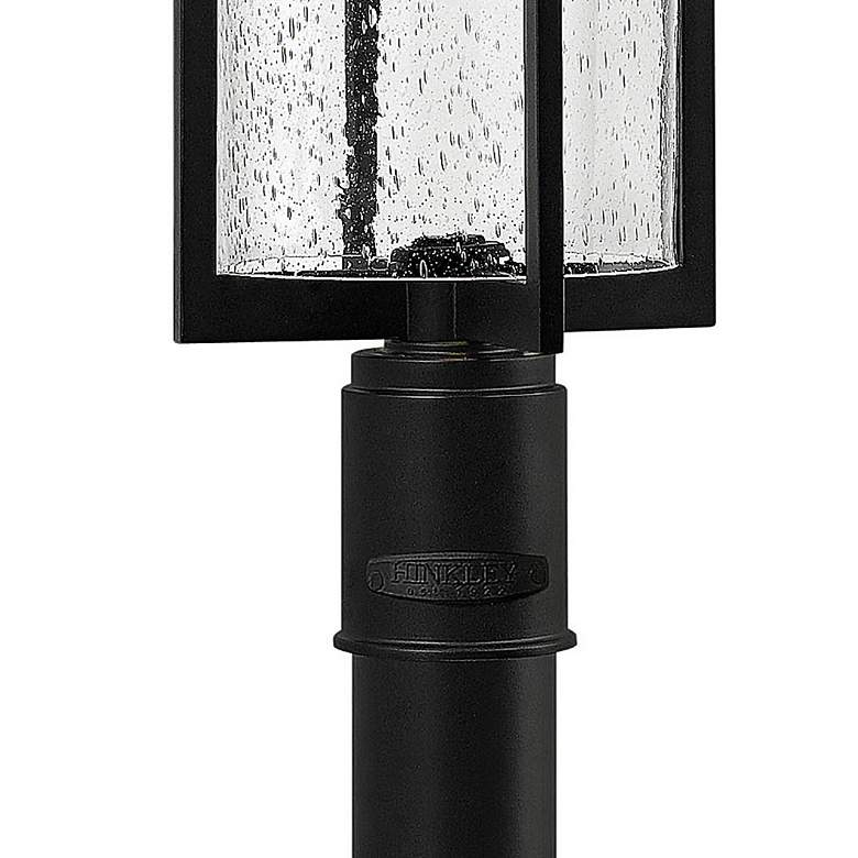 Image 2 Hinkley Shelter 27 3/4"H Black 12V LED Outdoor Post Light more views