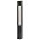 Hinkley Shelter 30" High Modern Black LED 120V Bollard Landscape Light