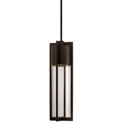 Hinkley Shelter 6 1/4" Wide Buckeye Bronze LED Outdoor Hanging Light