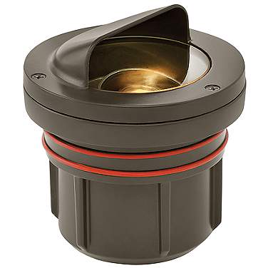 Hinkley Shielded Bronze Landscape Low Voltage Well Light