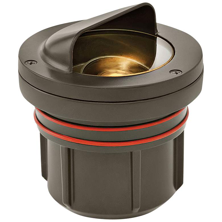 Image 1 Hinkley Shielded Bronze Landscape Low Voltage Well Light