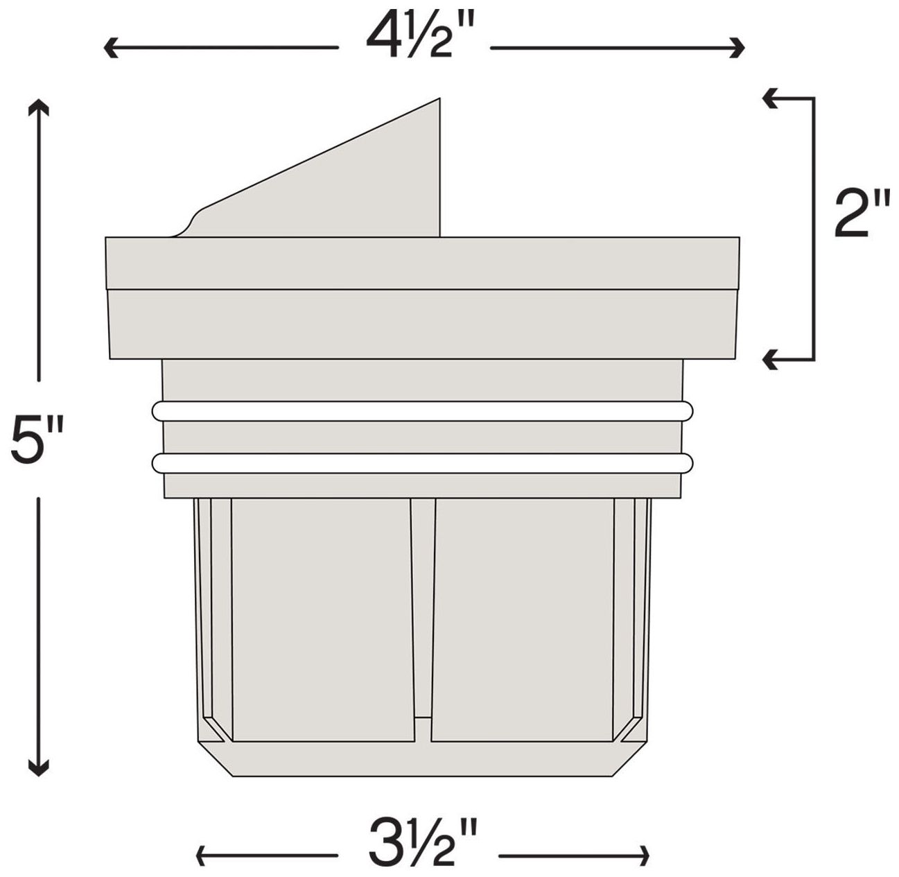 Image 6 Hinkley Shielded Bronze Landscape Low Voltage Well Light more views