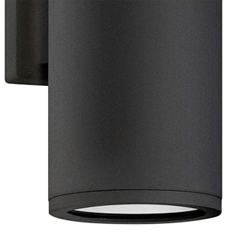 Image 4 Hinkley Silo 12 inch High Black Finish Modern LED Outdoor Wall Light more views