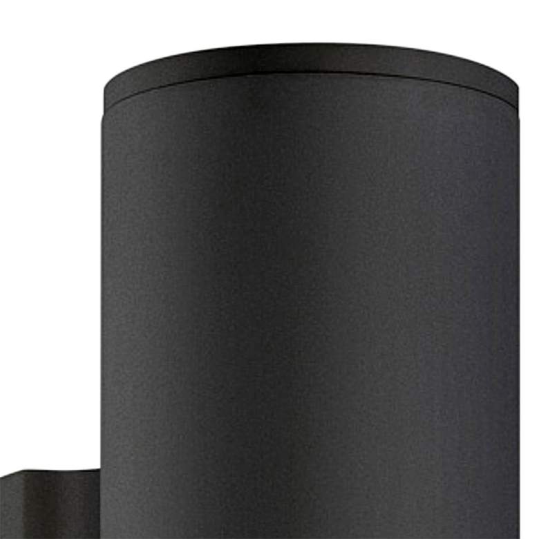 Image 3 Hinkley Silo 12 inch High Black LED Outdoor Wall Light more views