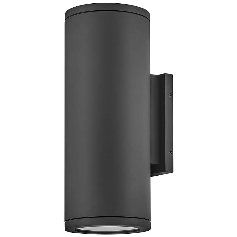 Image 5 Hinkley Silo 16" High Black LED Outdoor Wall Light more views