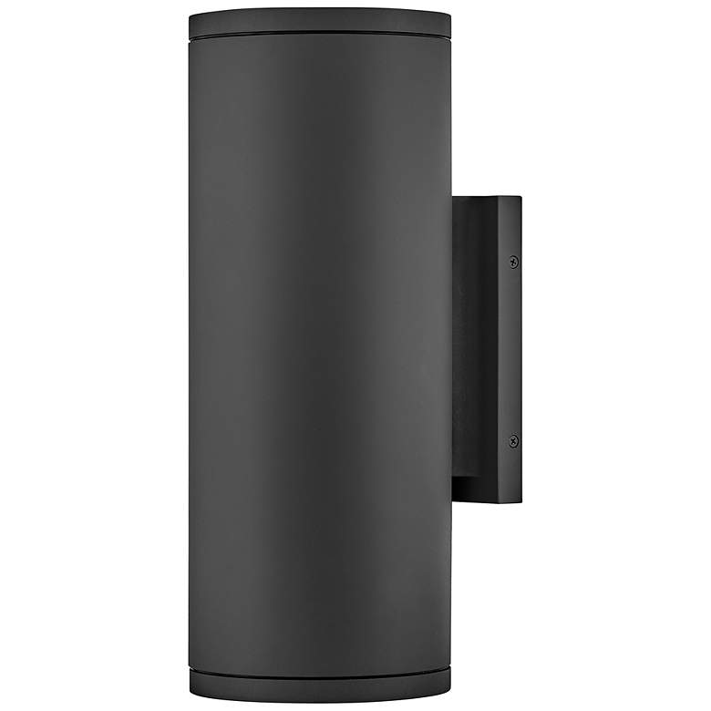 Image 6 Hinkley Silo 16" High Black LED Outdoor Wall Light more views