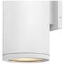 4_Hinkley Silo 16" High Textured White LED Outdoor Wall Light more views