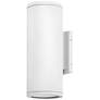 5_Hinkley Silo 16" High Textured White LED Outdoor Wall Light more views