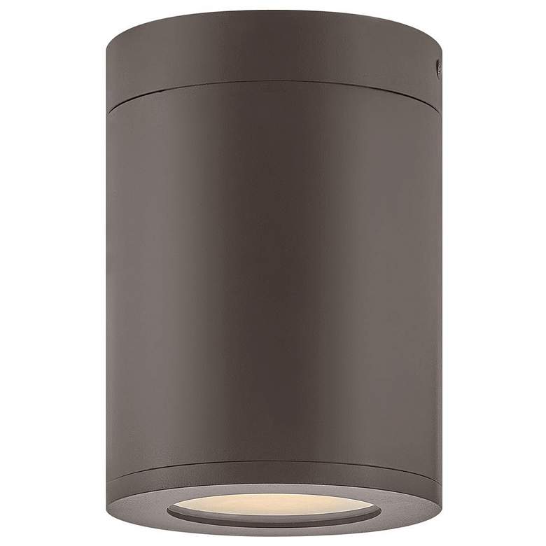 Image 1 Hinkley Silo 5" Wide Architectural Bronze LED Outdoor Ceiling Light