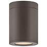 1_Hinkley Silo 7" High Architectural Bronze LED Outdoor Ceiling Light
