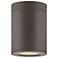 Hinkley Silo 7" High Architectural Bronze LED Outdoor Ceiling Light
