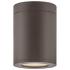 Hinkley Silo 7" High Architectural Bronze LED Outdoor Ceiling Light