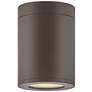 2_Hinkley Silo 7" High Architectural Bronze LED Outdoor Ceiling Light more views