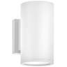 Hinkley Silo 8" High Satin White LED Outdoor Wall Light