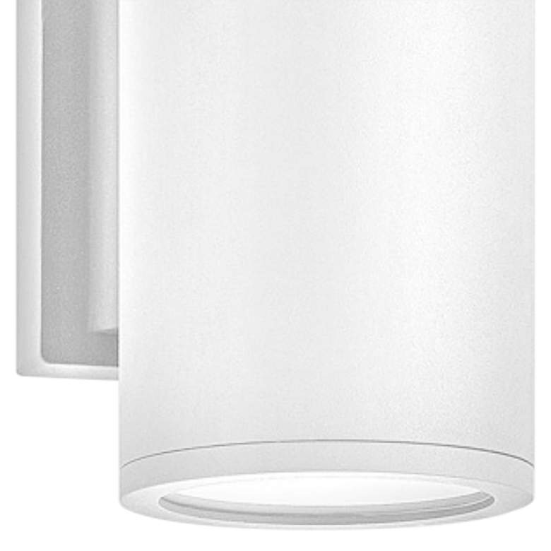 Hinkley Silo 8&quot; High Satin White LED Outdoor Wall Light more views