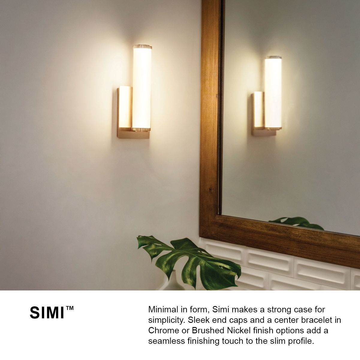 Image 7 Hinkley Simi 12 1/2" High Chrome LED Wall Sconce more views