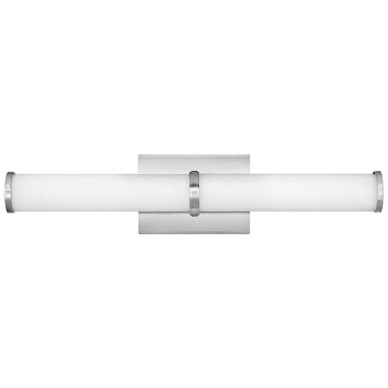Image 2 Hinkley Simi 22 3/4" Wide Brushed Nickel Modern LED Bath Light