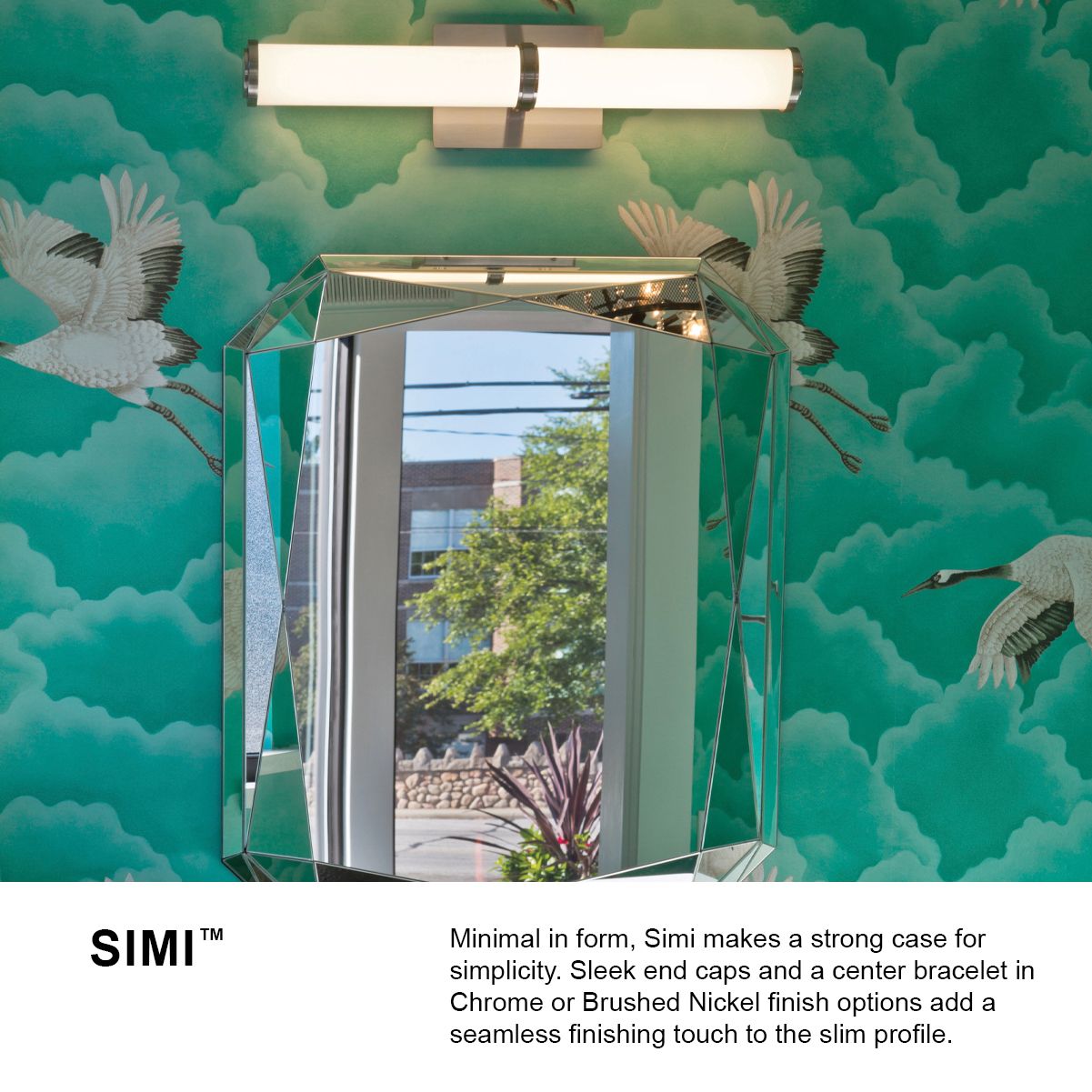 Image 7 Hinkley Simi 32 1/4" Wide Chrome LED Bath Light more views